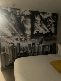 Nice accent wall!