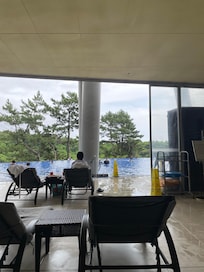 수영장!