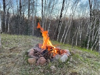 There's a nice fire pit