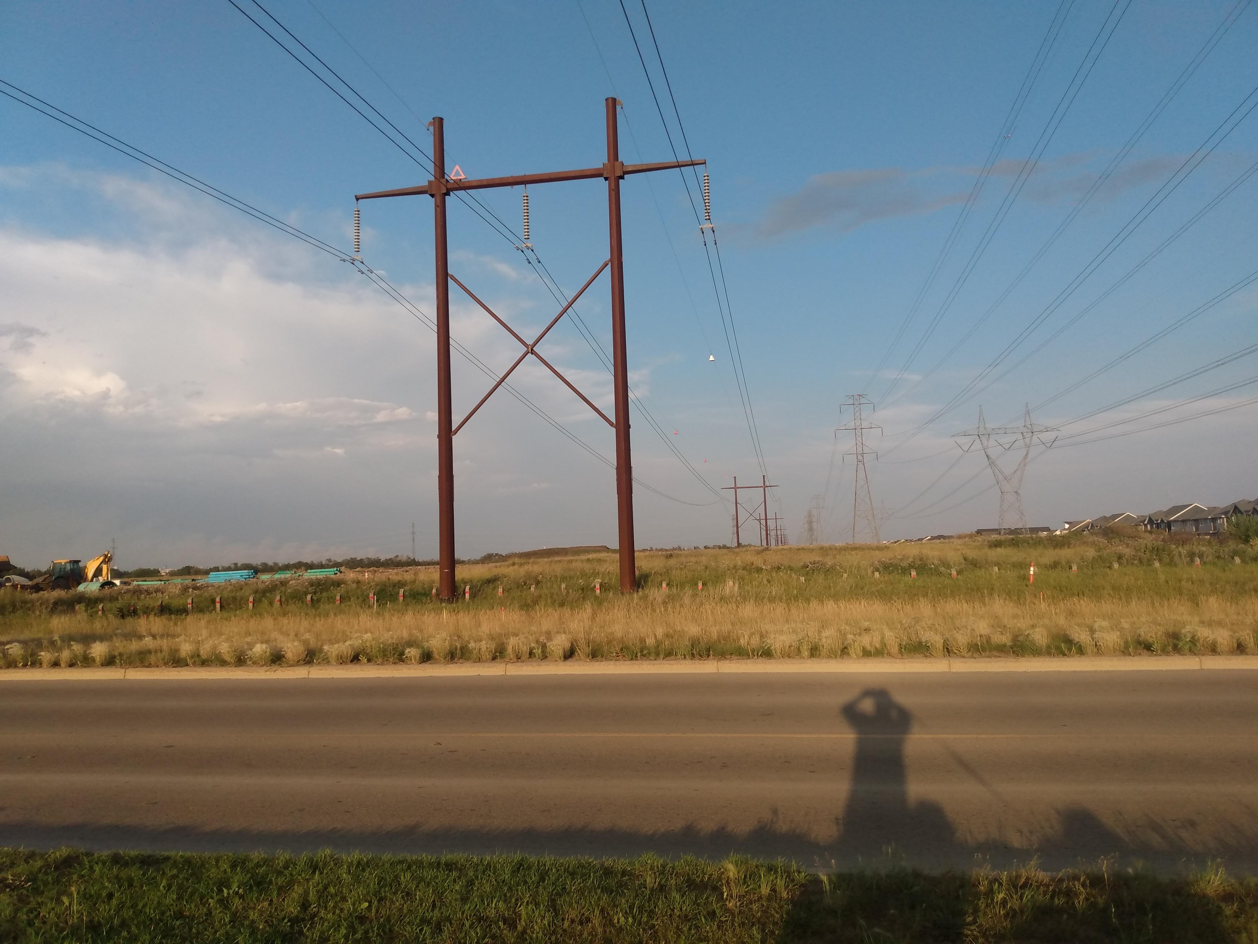 In the area of the Airbnb a couple residential neighborhoods are being  developed 