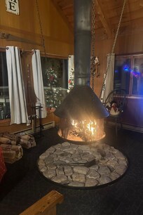 The most common unique and coziest fireplace we’ve ever seen!