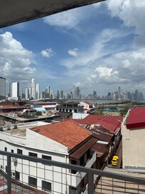 View from the balcony