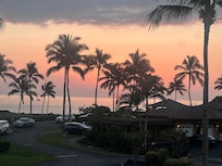 View from deck of sunset (I think🤪)