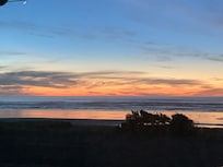 Sunset from the living room!