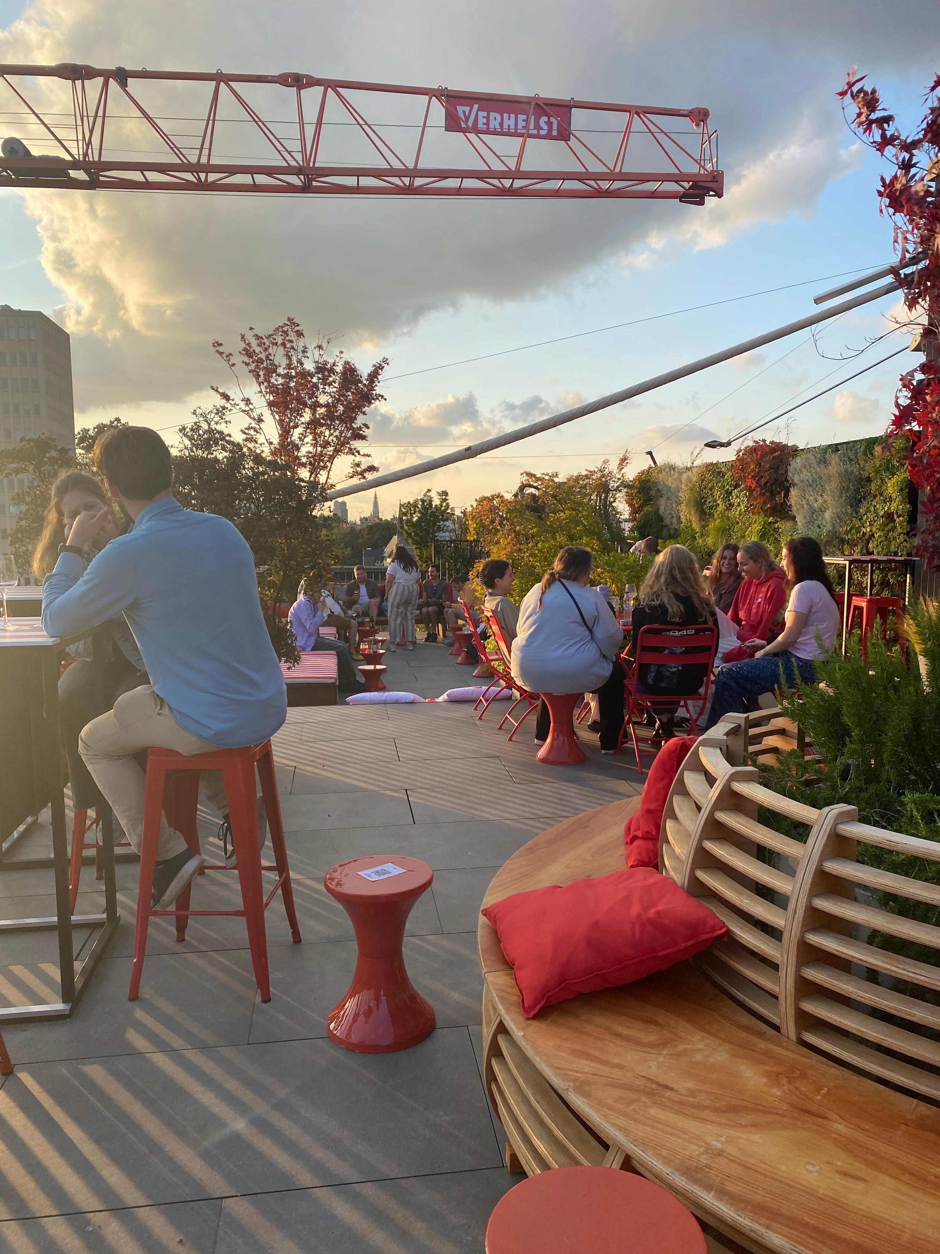 Rooftop bar