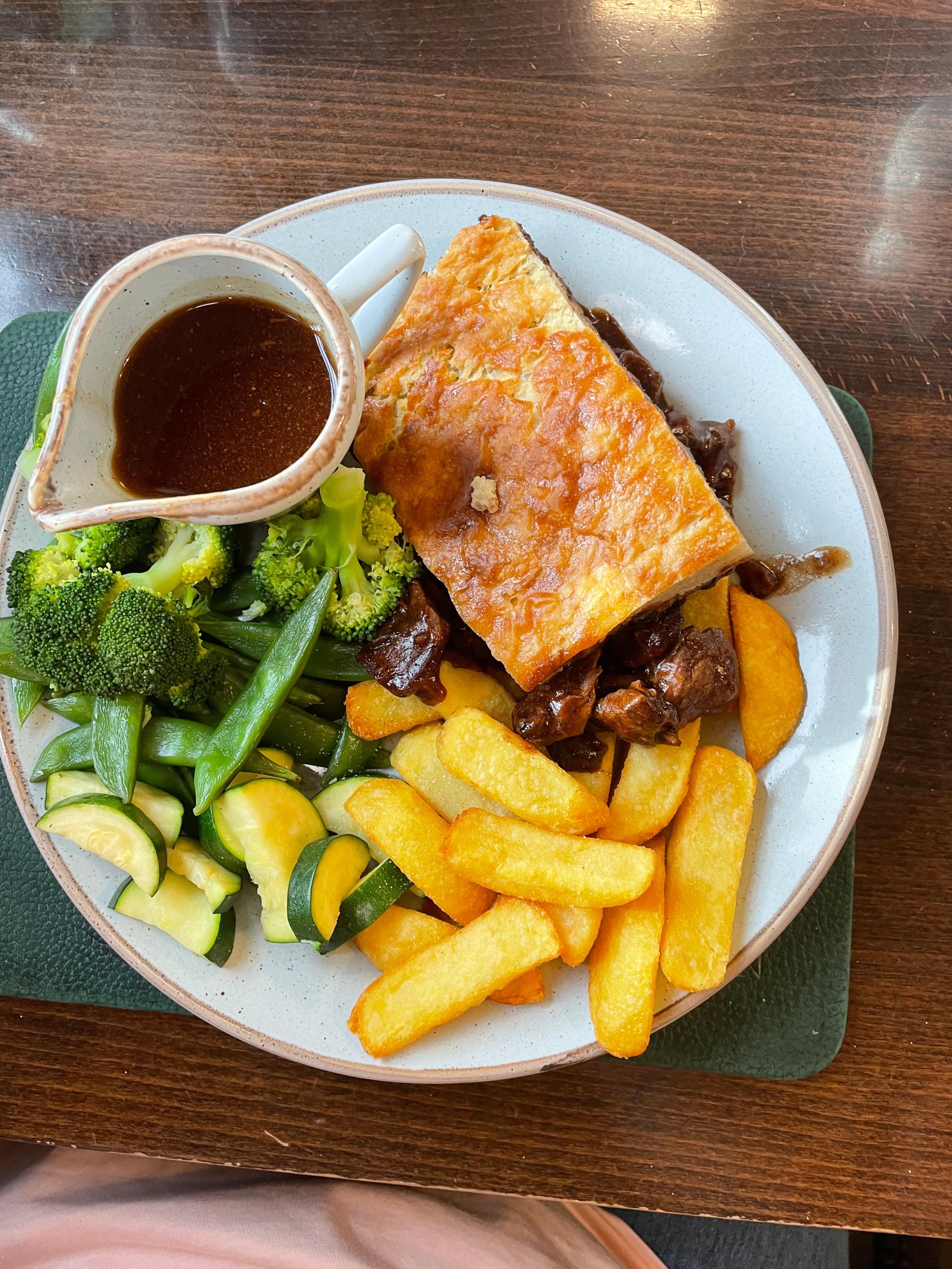 Steak & Ale pie 