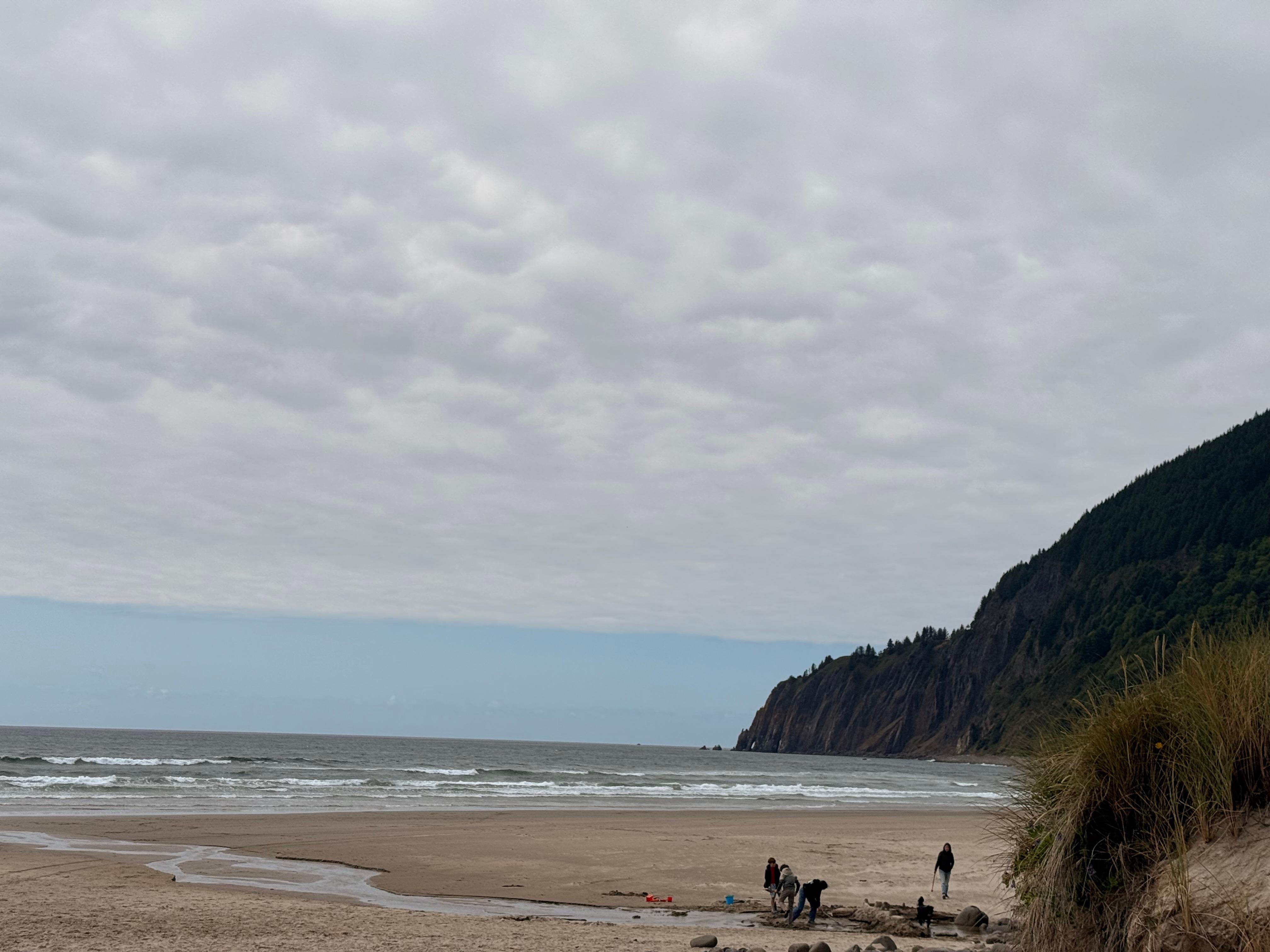 The beach is only a 5 minute walk