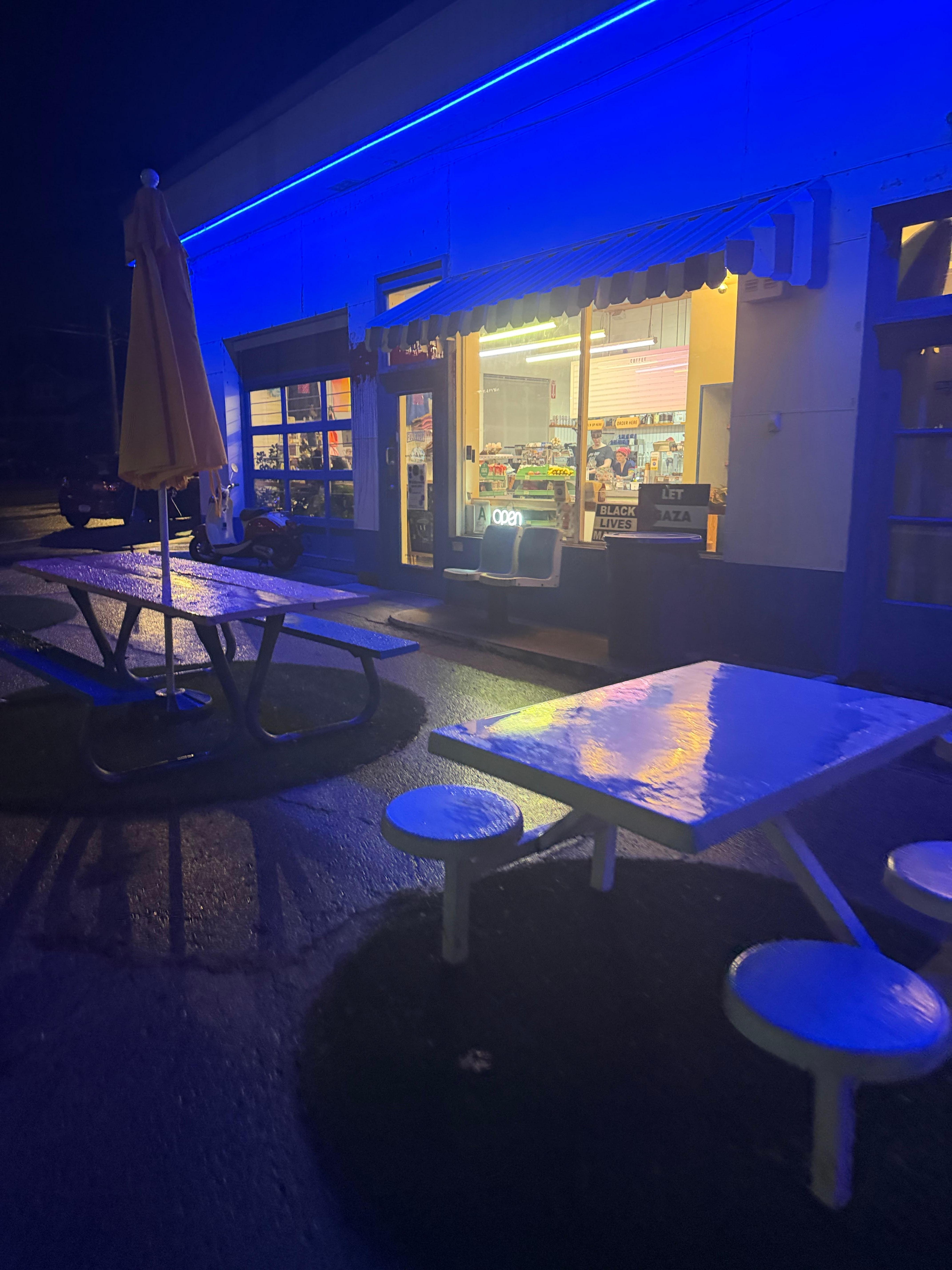 Coffee across street! 