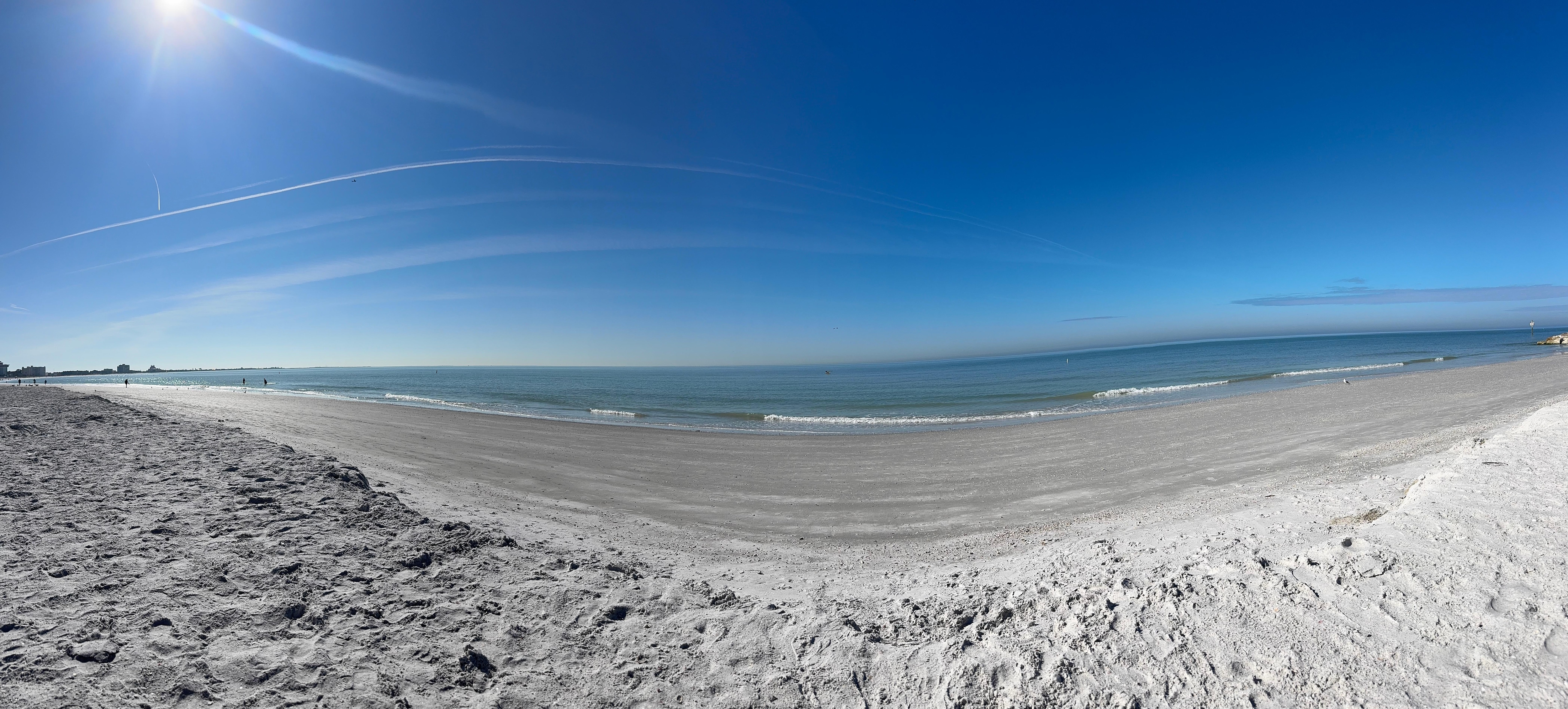 Beach right outside of condo