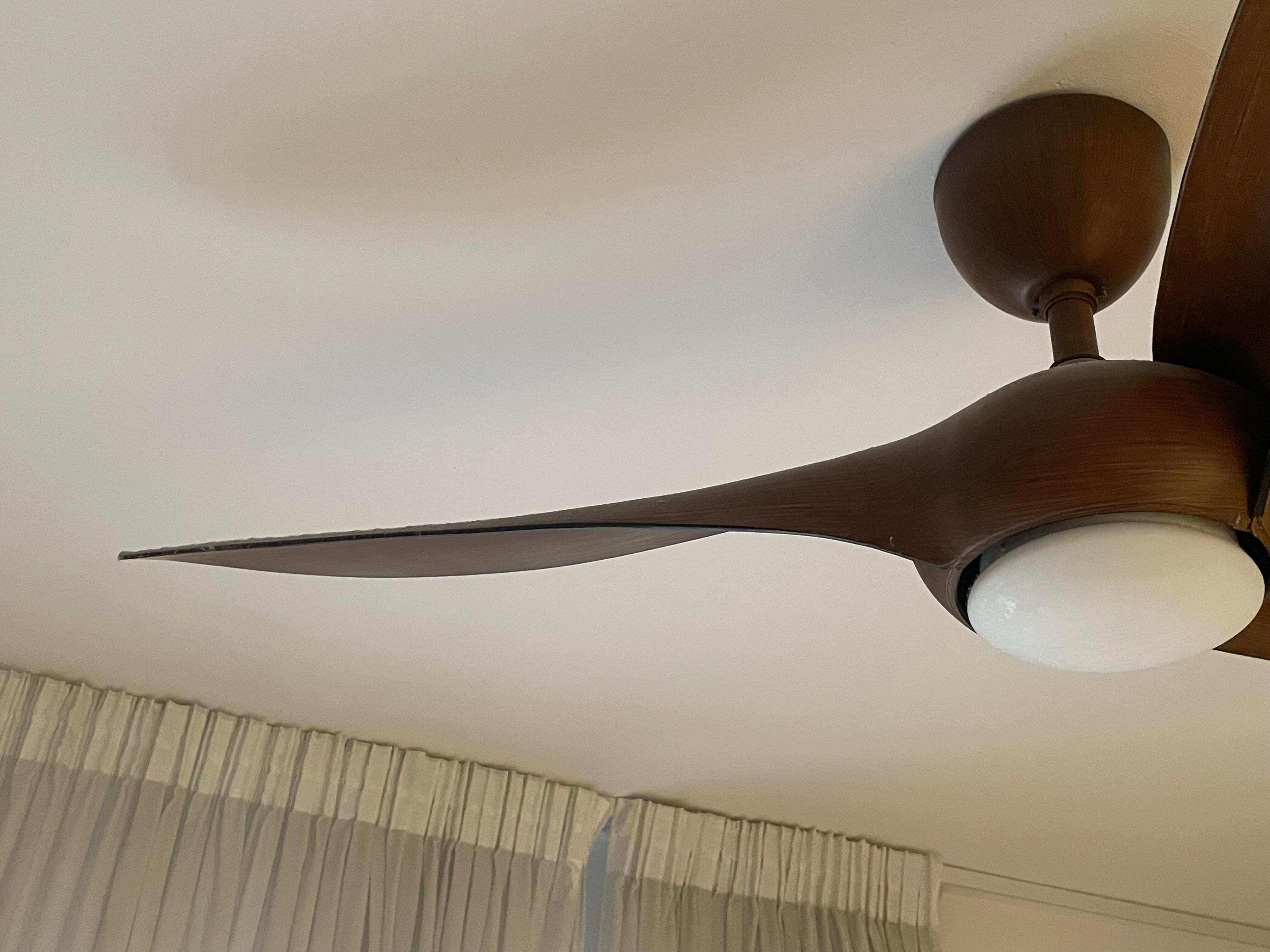 Dust on the fan blades 