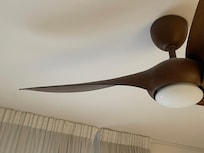 Dust on the fan blades