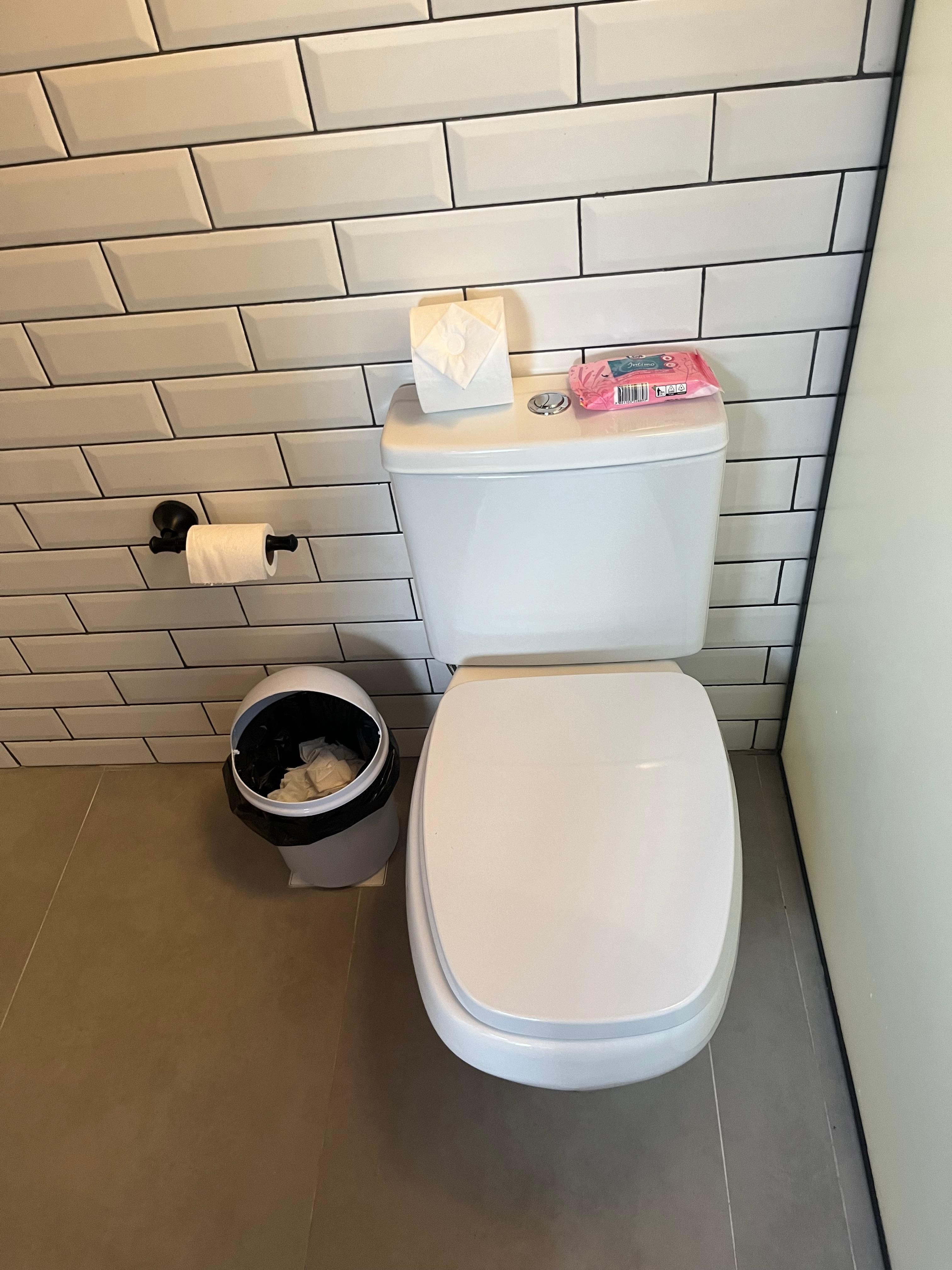 Banheiro sem ducha higiênica