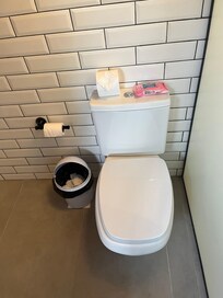 Banheiro sem ducha higiênica