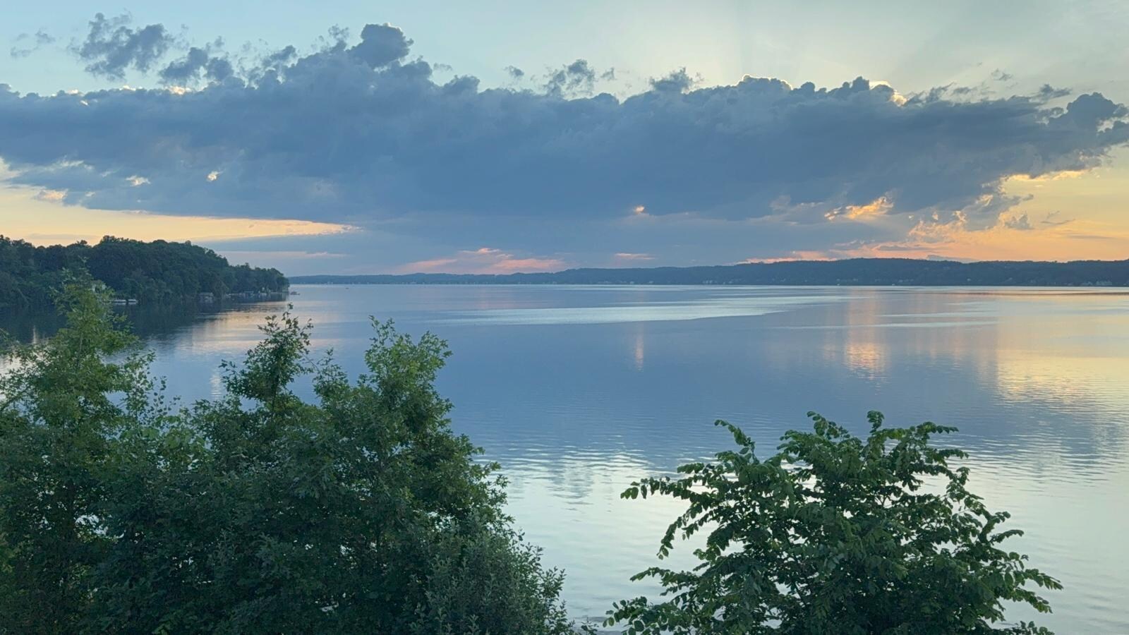 View from deck