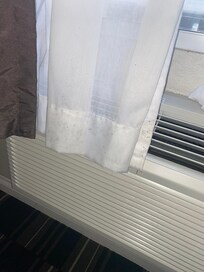 Moldy curtains