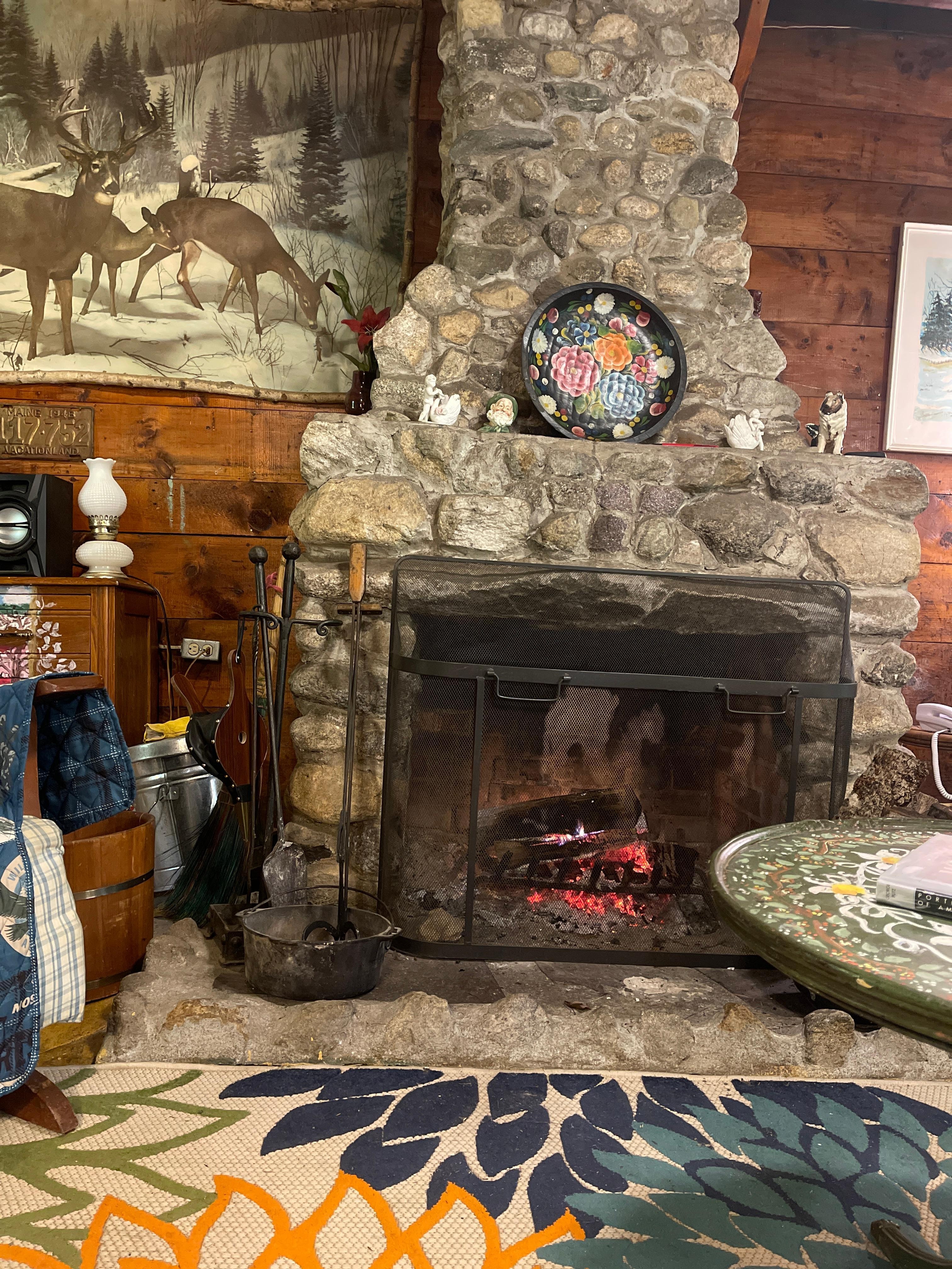 Great room fireplace 