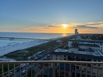 Great view from balcony!