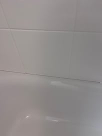 All tubs need re-caulked