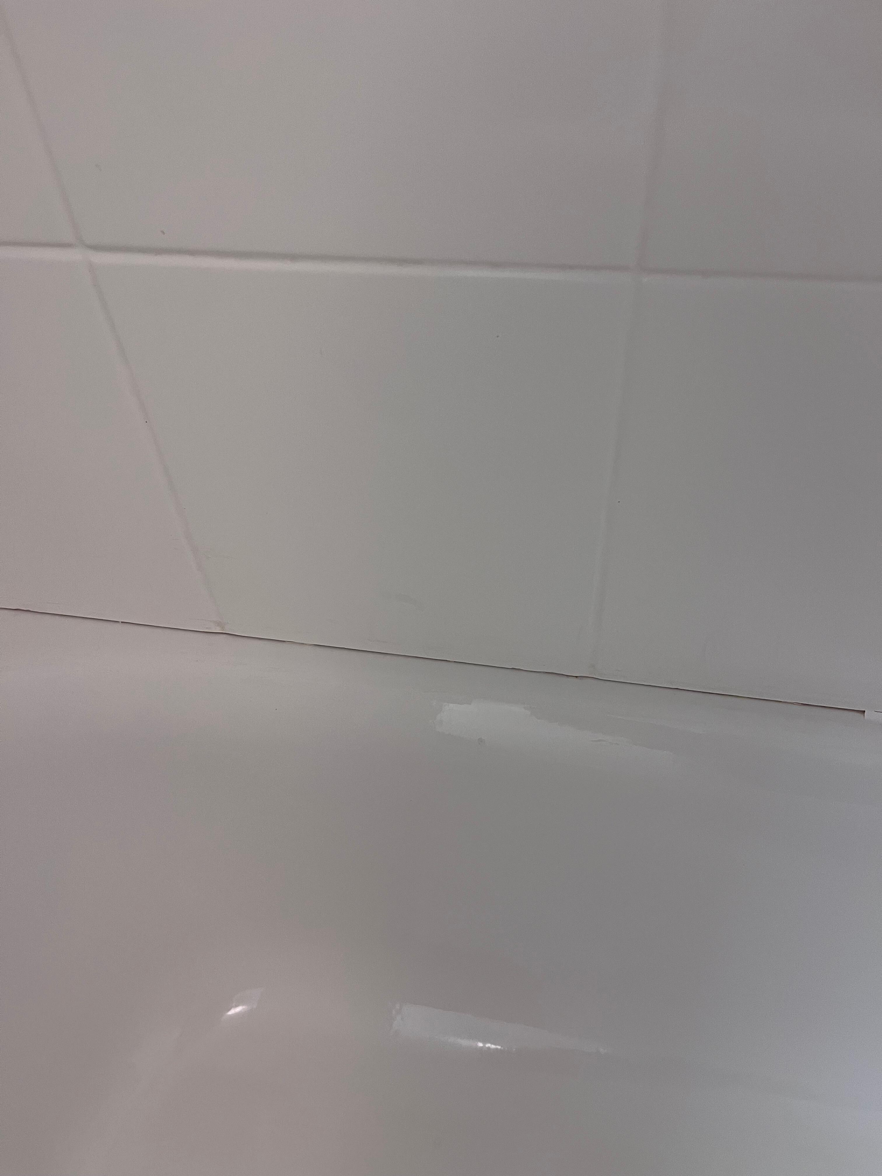 All tubs need re-caulked 