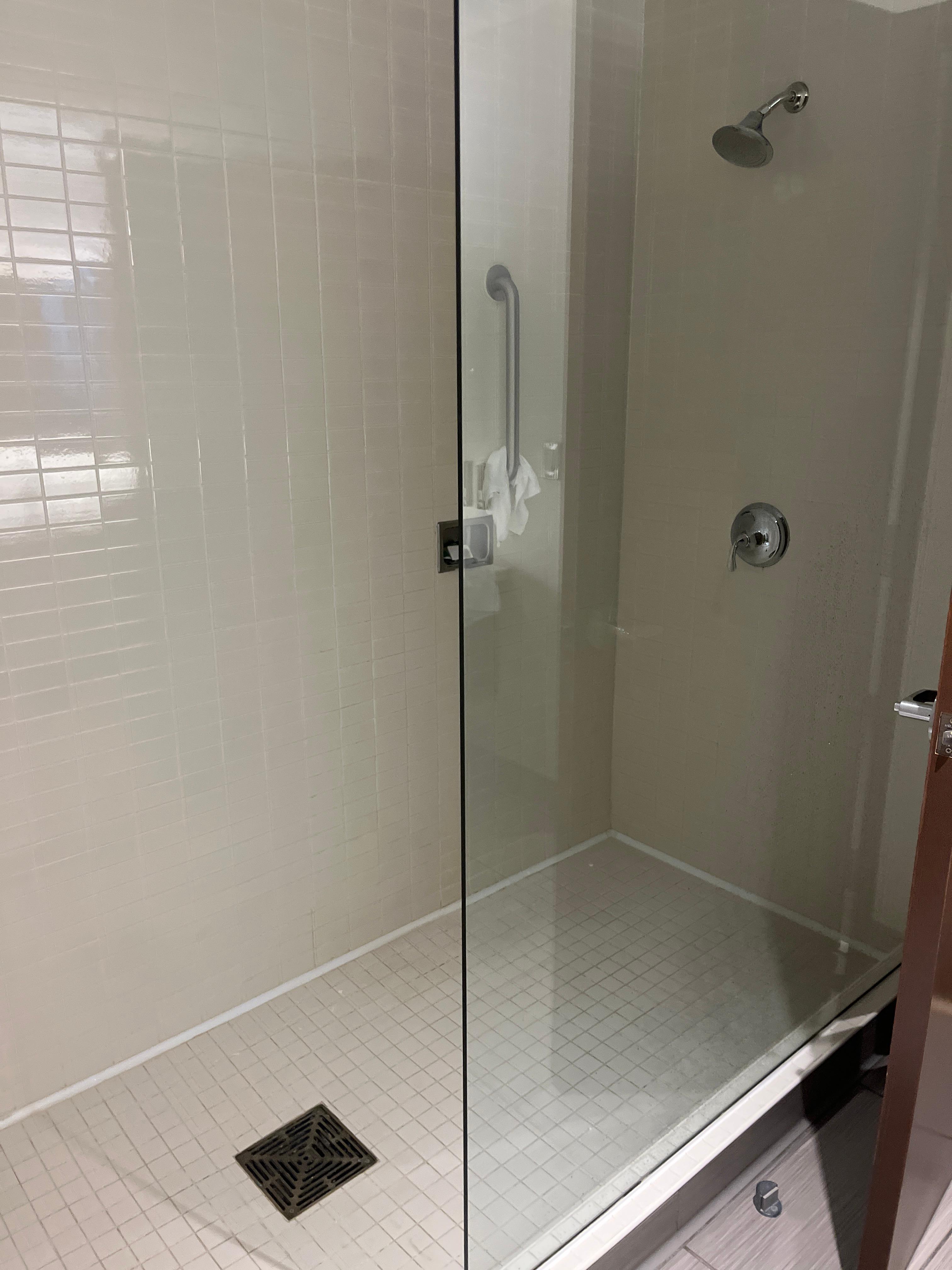 Access to shower