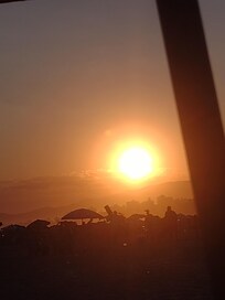Por do sol maravilhoso