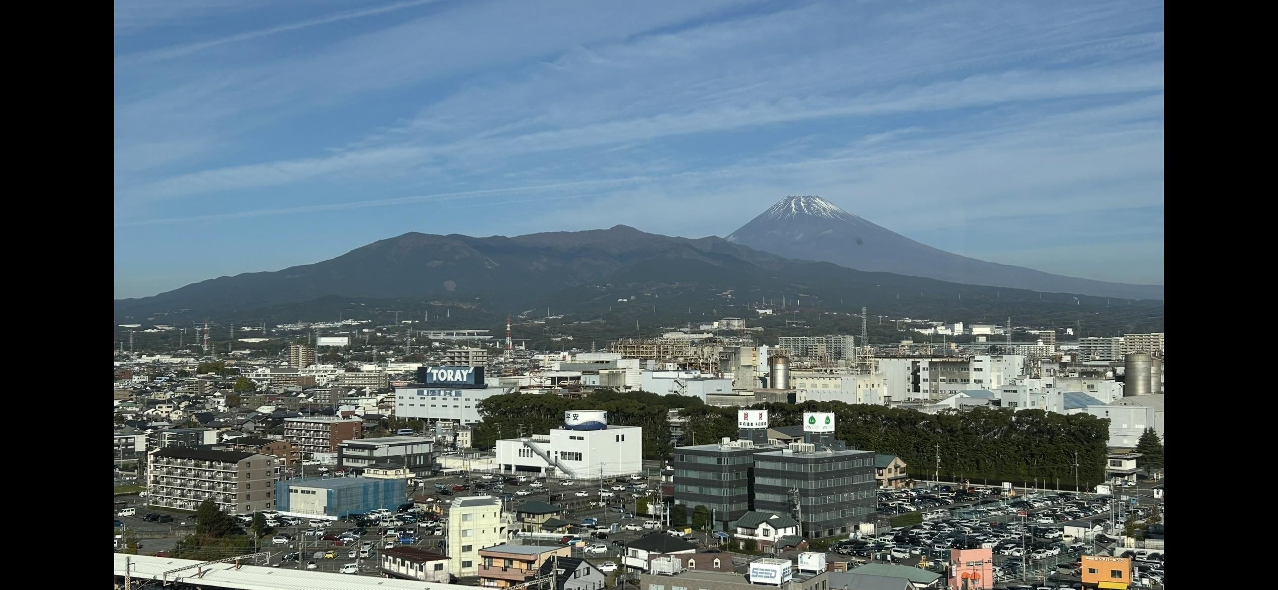 View at breakfast ( and from Onsen)