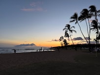 Sunset at Salt Pond Beach Park