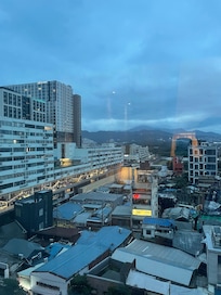 ホテルのお部屋からの景色