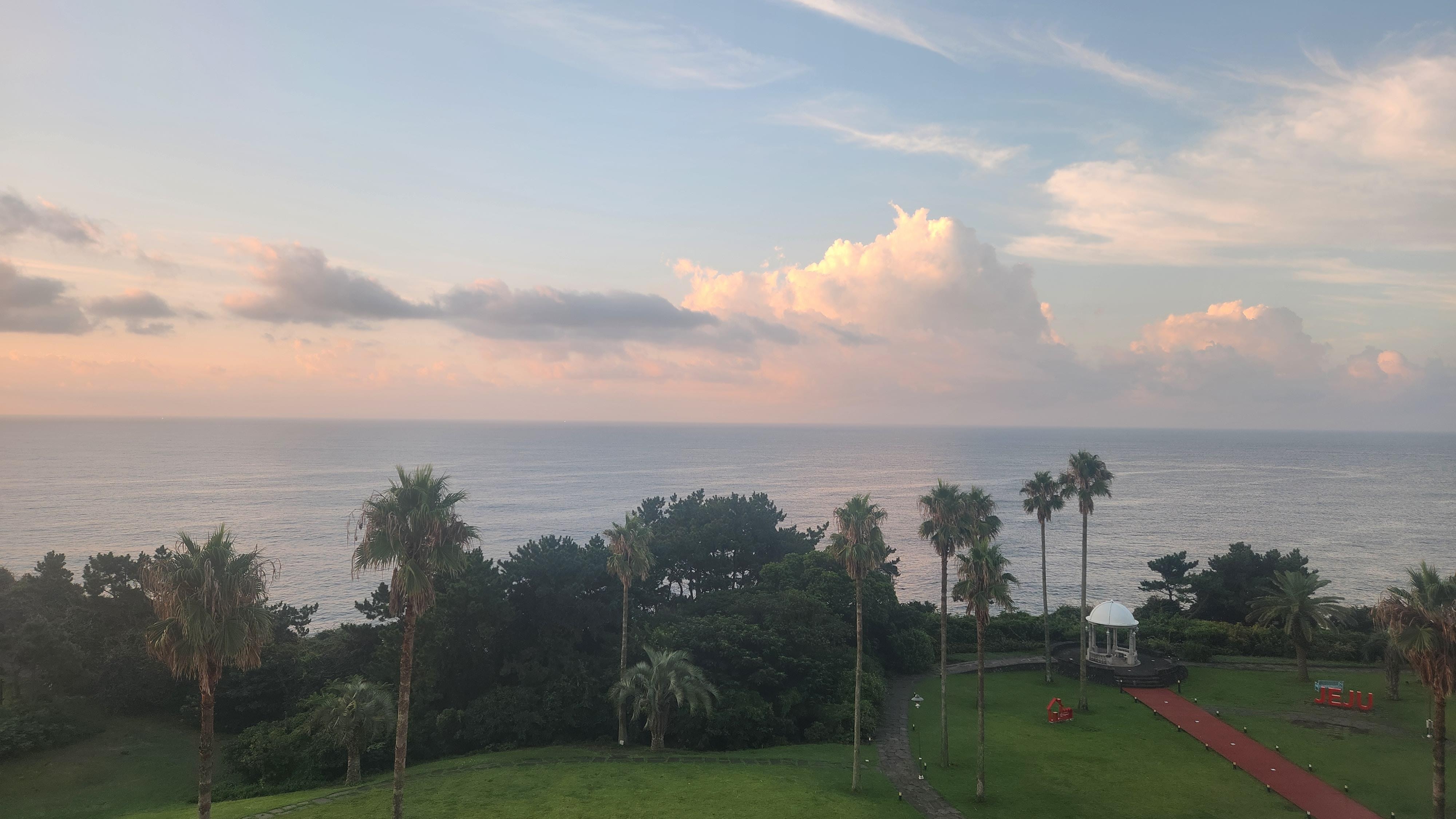 일출 시간 오션뷰