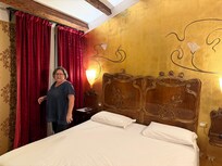 Bedroom— there are additional pillows in the armoire.