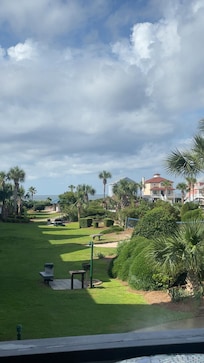 View from the balcony.