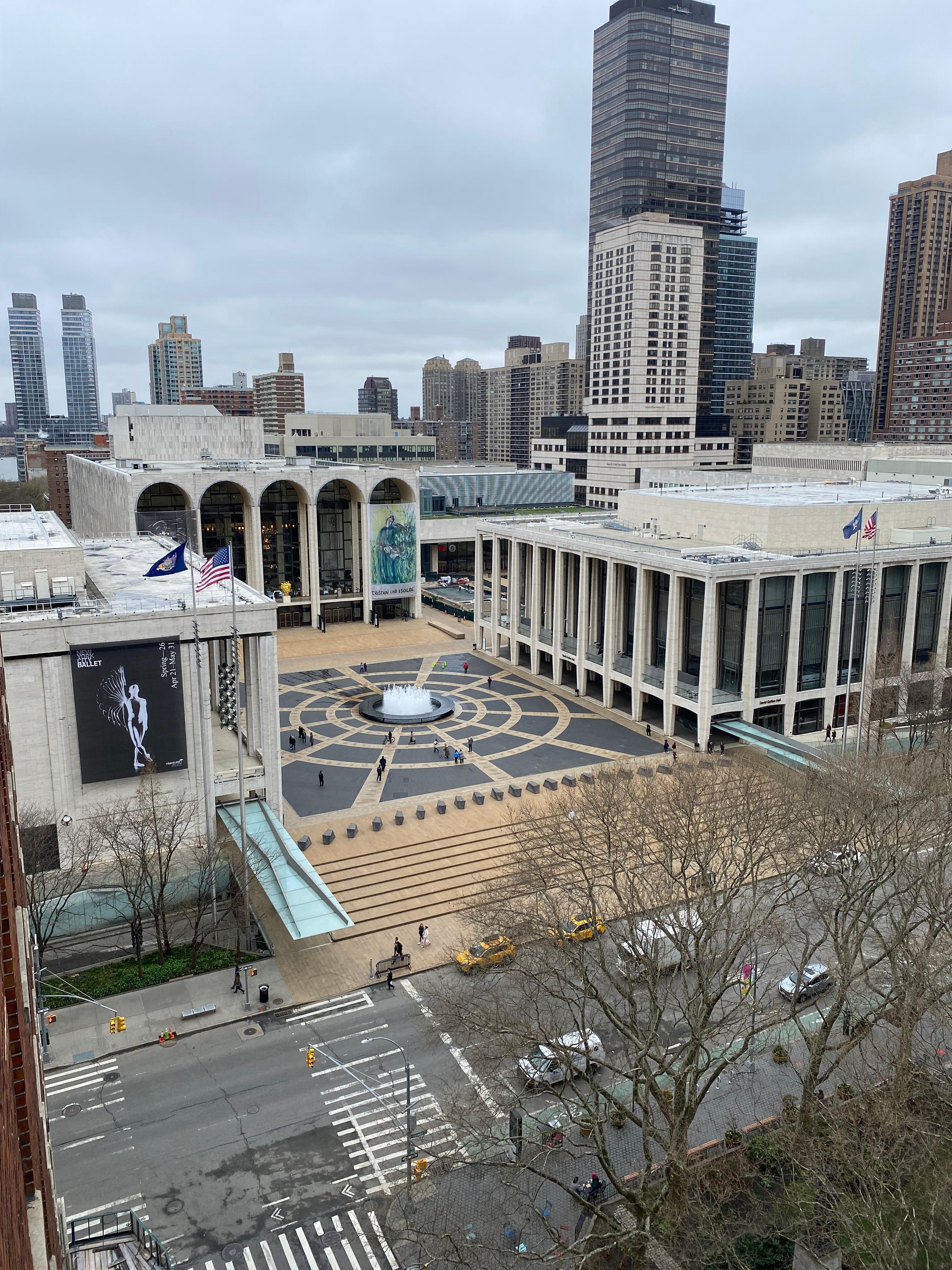 actual view from our room