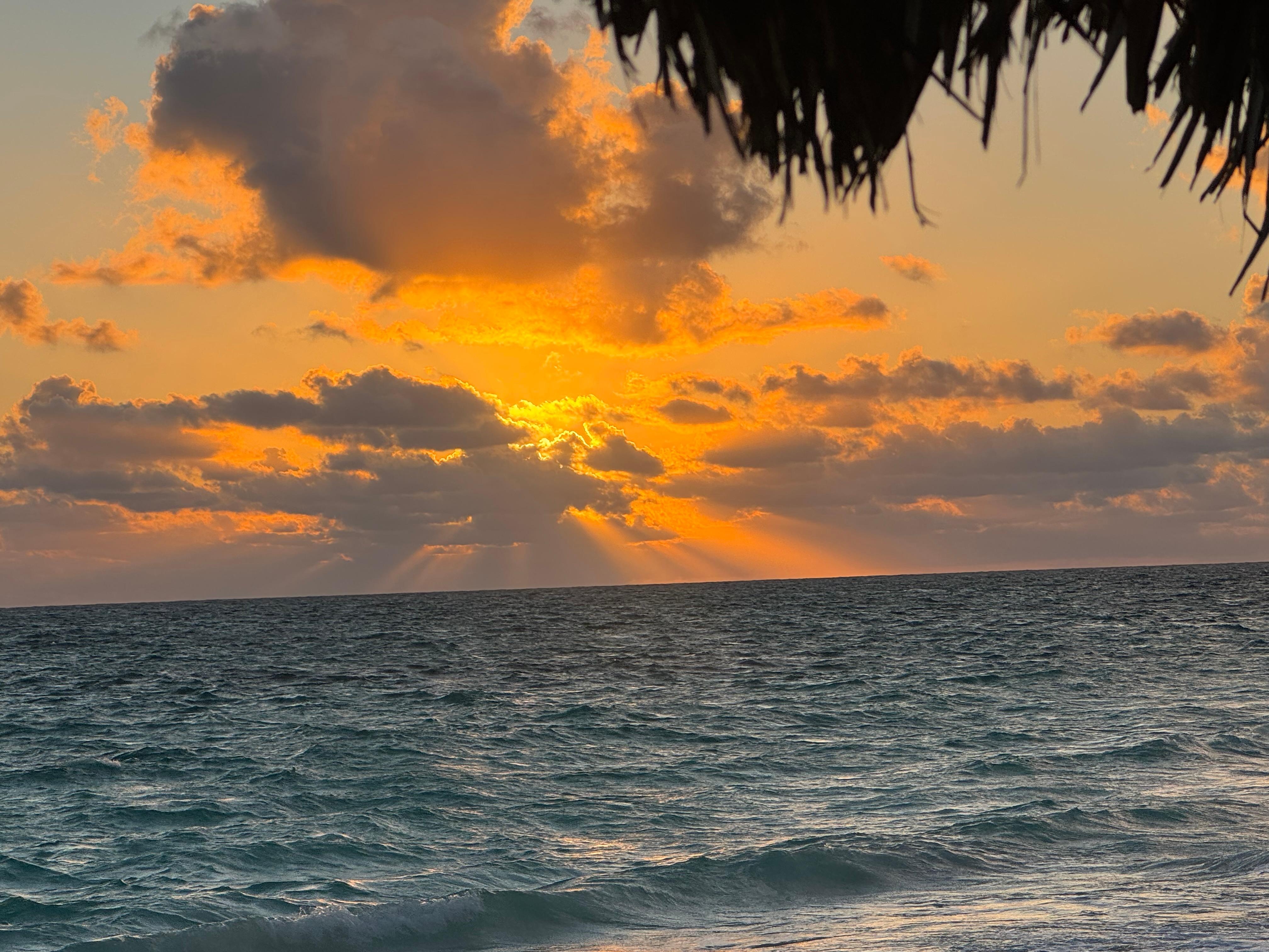 Sunrise from the property 4/1/26