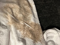 Put towel on wet floor