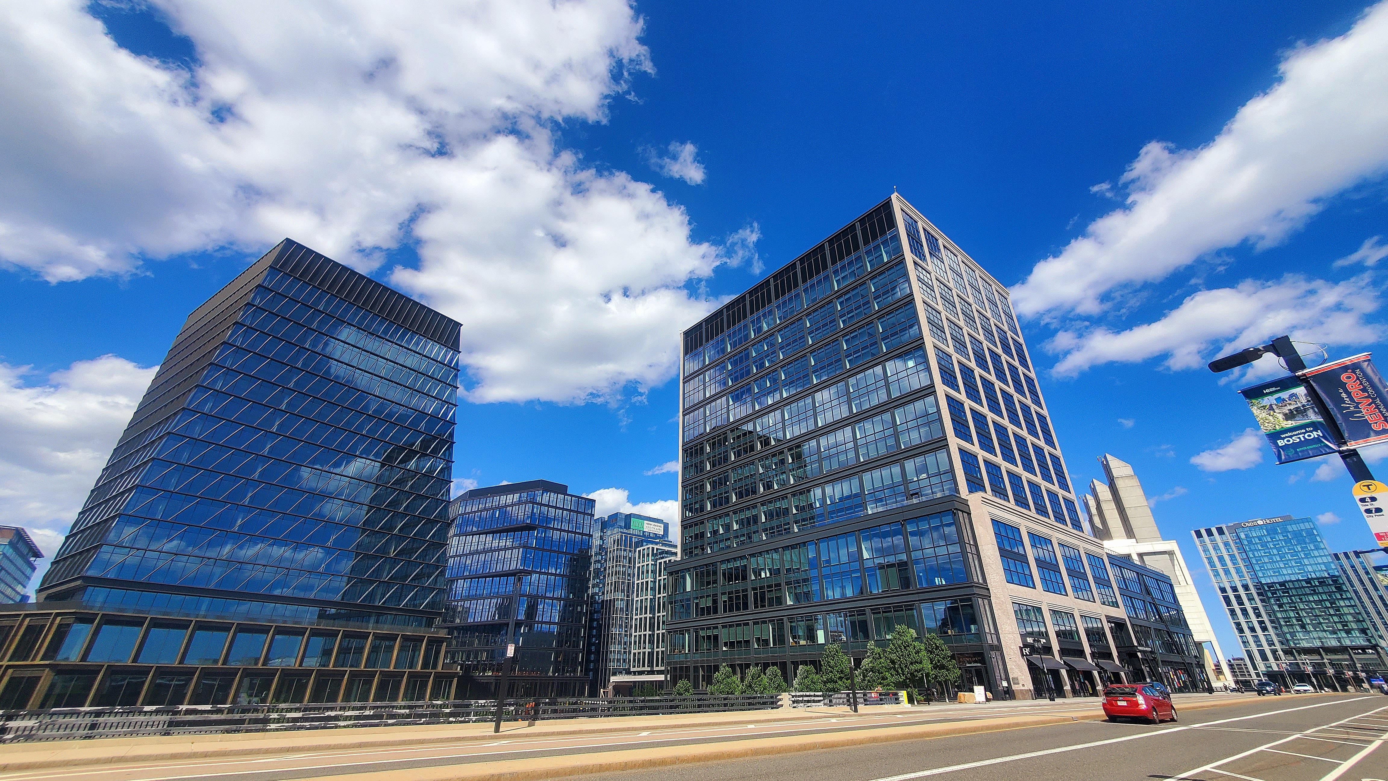 Very modern area of Seaport