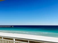 View from balcony toward Navarre Pier