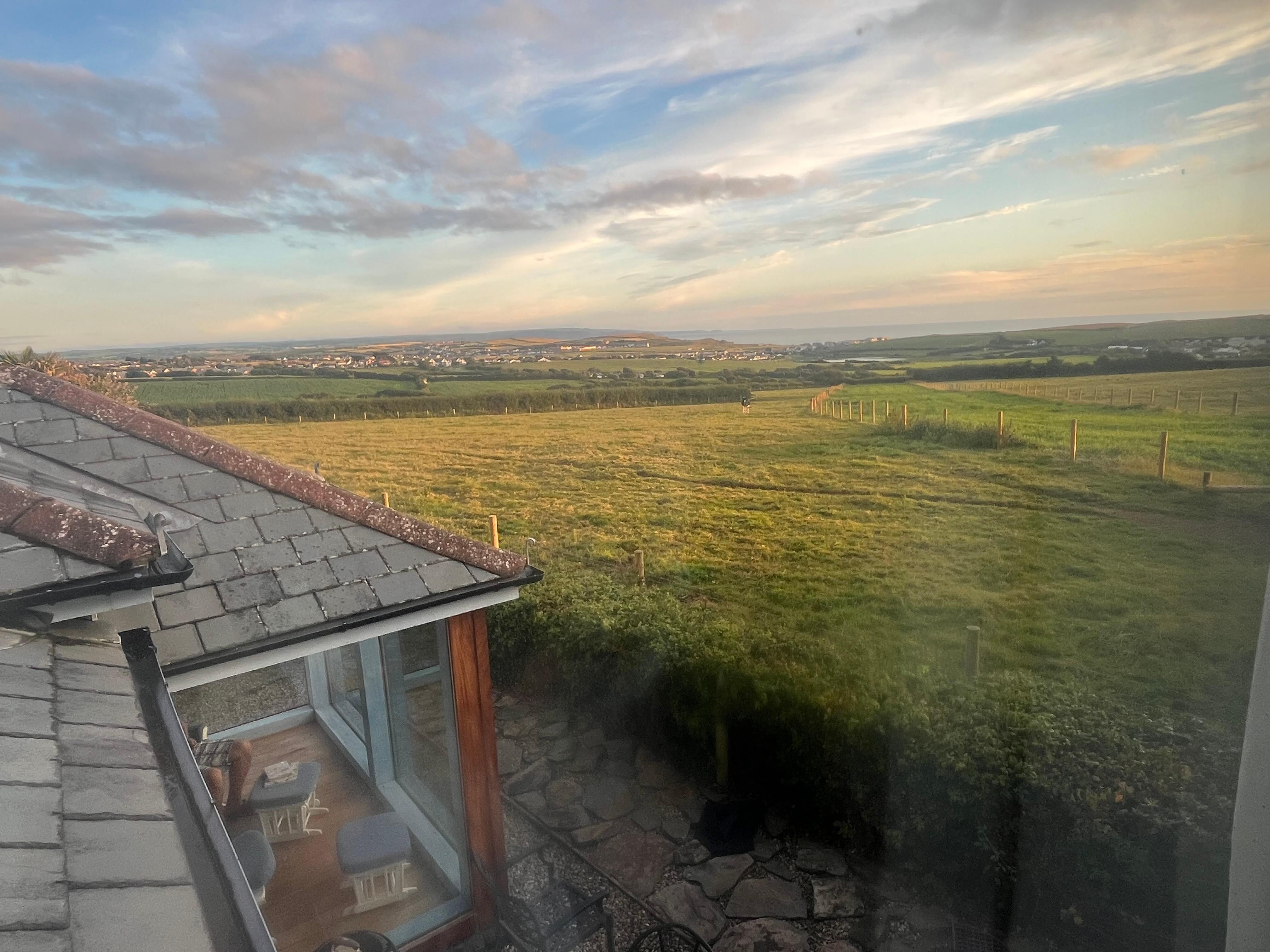 Beautiful views from the bedroom