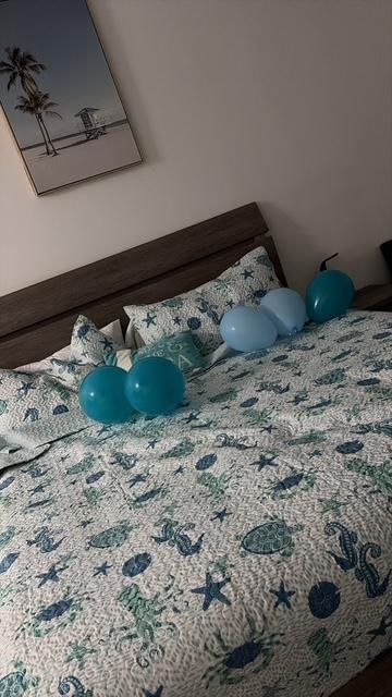 Staff decorated our room once informed of our celebration. So sweet!