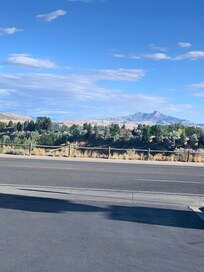 View from the parking lot