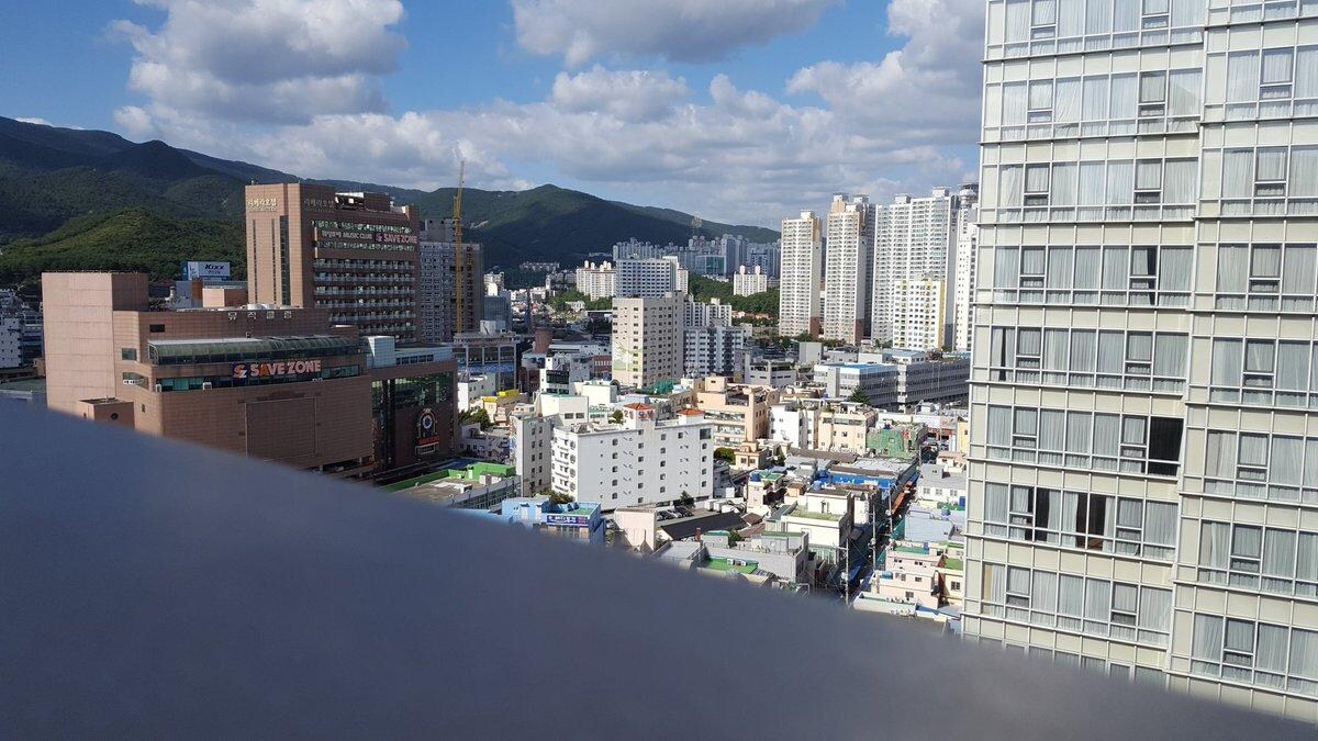 City view from room