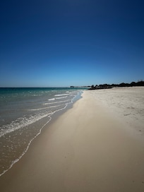 The beach!