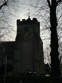 Church opposite, bells didn’t ring throughout the night