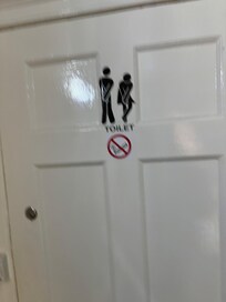 Shared bathroom for some rooms.