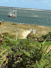 From the room window