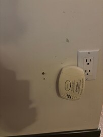 Many walls have marks