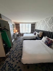 Two queen beds