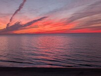 Sunrise from the balcony