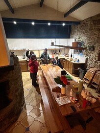 The lovely kitchen table