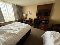 spacious room with smart design and plenty of space for belongings