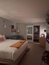 As soon as I took this I double checked my reservation because I wasnt expecting a room like this.